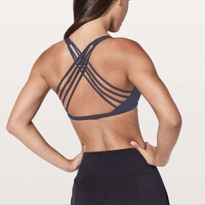 Lululemon Free To Be Bra (Wild) Midnight Navy